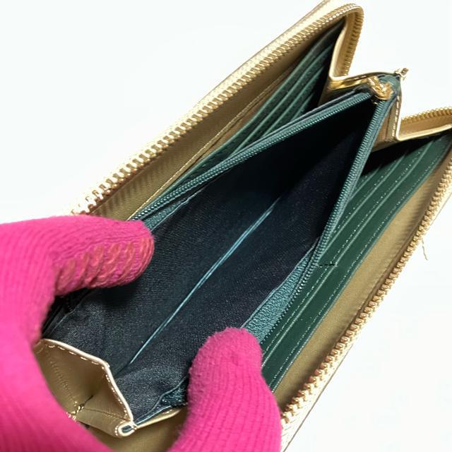 【BARCOS / バルコス】 レザー / ラウンドファスナー 長財布 / 金 < 女性ファッション 【BARCOS / バルコス】 レザー / ラウンドファスナー 長財布 / 金 < 女性ファッションの