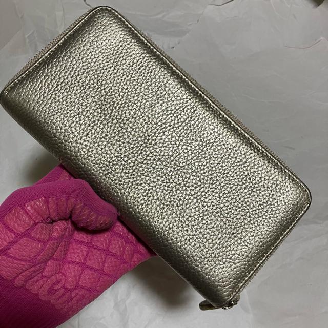 【BARCOS / バルコス】 レザー / ラウンドファスナー 長財布 / 金 < 女性ファッション 【BARCOS / バルコス】 レザー / ラウンドファスナー 長財布 / 金 < 女性ファッションの