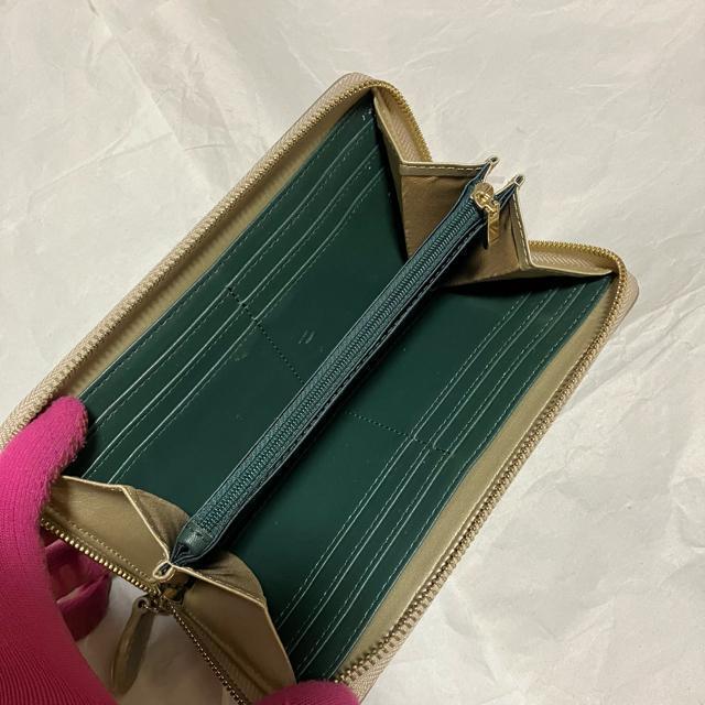 【BARCOS / バルコス】 レザー / ラウンドファスナー 長財布 / 金 < 女性ファッション 【BARCOS / バルコス】 レザー / ラウンドファスナー 長財布 / 金 < 女性ファッションの