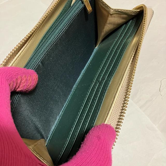 【BARCOS / バルコス】 レザー / ラウンドファスナー 長財布 / 金 < 女性ファッション 【BARCOS / バルコス】 レザー / ラウンドファスナー 長財布 / 金 < 女性ファッションの