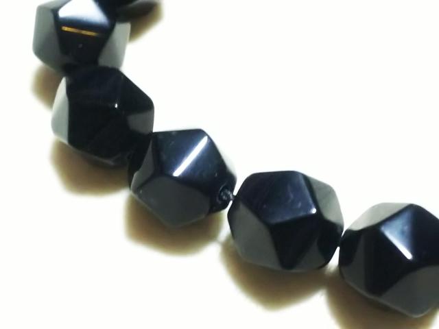 天然石★オニキス 10mmスターカット 半連 < 女性アクセサリー/時計  天然石★オニキス 10mmスターカット 半連 < 女性アクセサリー/時計の