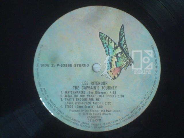 LveYEW[j[iTHE CAPTAIN'S JOURNEYj / [Egi[iLEE RITENOURj@ѕtLP  CD/DVD/rfI 