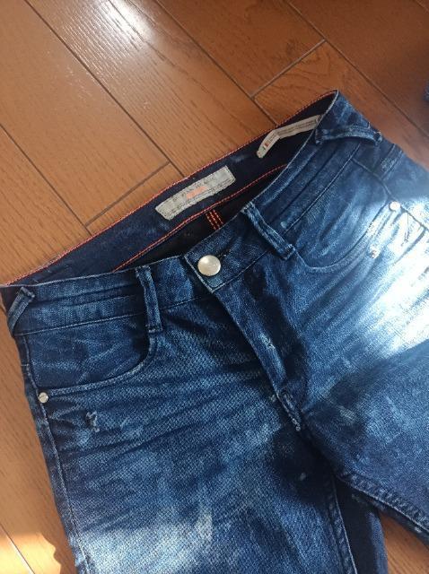 C SILVIAN HEACH DENIM★薄手軽い全方向伸び伸びデニム★ジーンズ Gパン★動きやすい★男女OK★美脚脚長細見 < 女性ファッション C SILVIAN HEACH DENIM★薄手軽い全方向伸び伸びデニム★ジーンズ Gパン★動きやすい★男女OK★美脚脚長細見 < 女性ファッションの