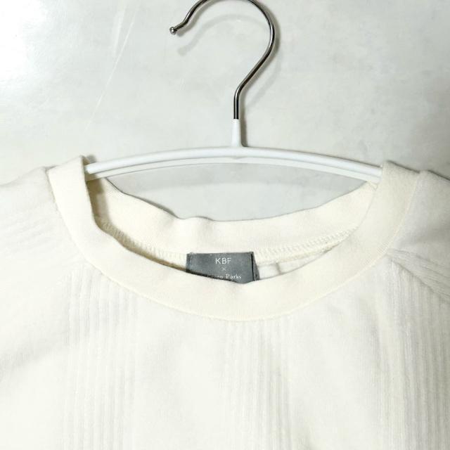 美品 KBF × Green Parks KBF ラグランベロアプルオーバー F < ブランド 美品 KBF × Green Parks KBF ラグランベロアプルオーバー F < ブランドの