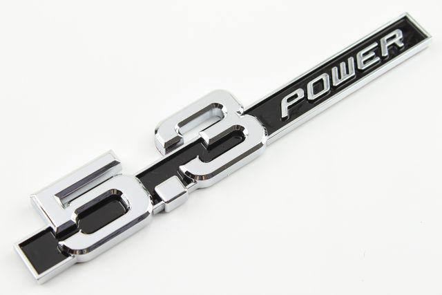 ★高級感抜群★ベンツ風5.3powerエンブレム★ハッタリにもどうぞ < 自動車/バイク ★高級感抜群★ベンツ風5.3powerエンブレム★ハッタリにもどうぞ < 自動車/バイク