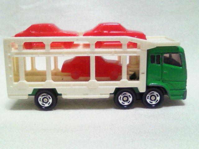 絶版トミカ14 三菱スーパーグレートカーキャリアカー < ホビー  絶版トミカ14 三菱スーパーグレートカーキャリアカー < ホビーの