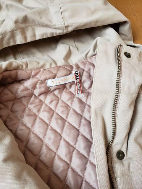 ☆美品☆ELLE PLANETE☆ベージュ中綿ジャンパー☆40 < 女性ファッション  ☆美品☆ELLE PLANETE☆ベージュ中綿ジャンパー☆40 < 女性ファッションの