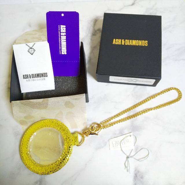 レア!! ASH&DIAMONDS★ミラーチャーム【新品】イエロー < ブランド  レア!! ASH&DIAMONDS★ミラーチャーム【新品】イエロー < ブランドの