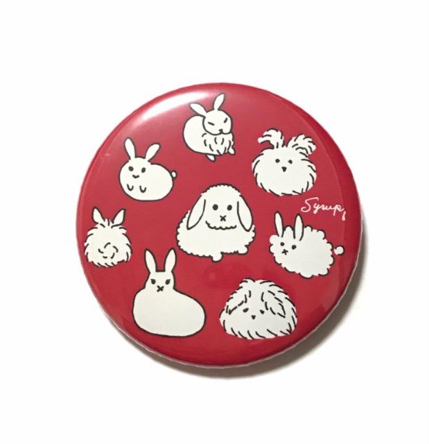 フェリシモ.白うさぎの赤缶バッジ◎新品 < 女性アクセサリー/時計 フェリシモ.白うさぎの赤缶バッジ◎新品 < 女性アクセサリー/時計の