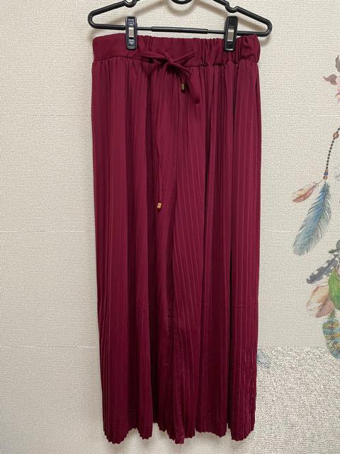 新品未使用★裏起毛さらっと生地ウエストゴム幅広パンツ < 女性ファッション  新品未使用★裏起毛さらっと生地ウエストゴム幅広パンツ  < 女性ファッションの