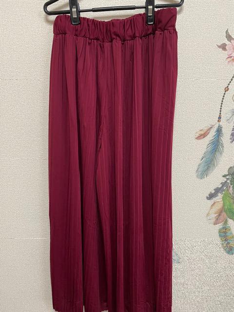 新品未使用★裏起毛さらっと生地ウエストゴム幅広パンツ < 女性ファッション  新品未使用★裏起毛さらっと生地ウエストゴム幅広パンツ < 女性ファッションの