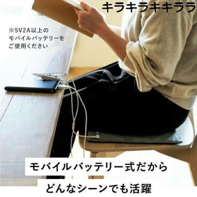 《New》お家でも外でもパッと温まる★モバイル式温熱クッション(タイマー&温度調整ボタン付き) < 家電/AV 《New》お家でも外でもパッと温まる★モバイル式温熱クッション(タイマー&温度調整ボタン付き) < 家電/AVの