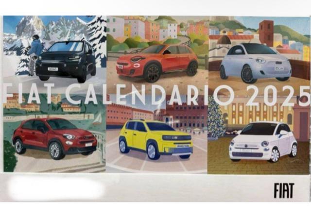 FIAT 卓上カレンダー 2025 < ホビー  FIAT 卓上カレンダー 2025  < ホビーの