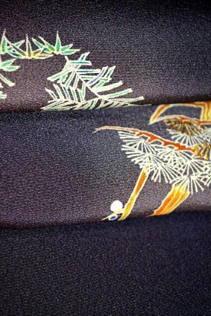 【最高級】美品 暈し染め 金彩 花木丸 上品な付下げ 身丈159cm 裄丈62.5cm T3530 < 女性ファッション  【最高級】美品 暈し染め 金彩 花木丸 上品な付下げ 身丈159cm 裄丈62.5cm T3530 < 女性ファッションの