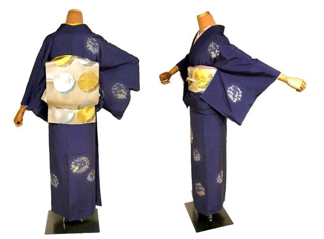 【最高級】美品 暈し染め 金彩 花木丸 上品な付下げ 身丈159cm 裄丈62.5cm T3530 < 女性ファッション  【最高級】美品 暈し染め 金彩 花木丸 上品な付下げ 身丈159cm 裄丈62.5cm T3530 < 女性ファッションの