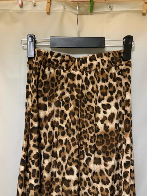 ◆NANING9「ヒョウ柄ロングスカート」フリーサイズ < 女性ファッション  ◆NANING9「ヒョウ柄ロングスカート」フリーサイズ < 女性ファッションの