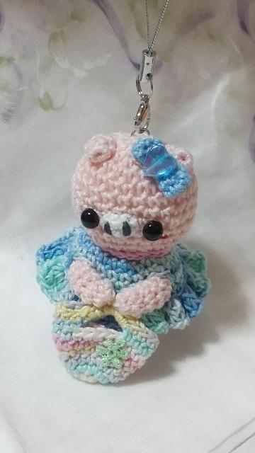 お出かけぶたちゃん編みぐるみストラップ < ペット/手芸/園芸  お出かけぶたちゃん編みぐるみストラップ  < ペット/手芸/園芸の