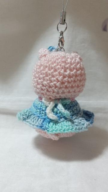 お出かけぶたちゃん編みぐるみストラップ < ペット/手芸/園芸  お出かけぶたちゃん編みぐるみストラップ < ペット/手芸/園芸の