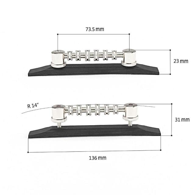 Gretschタイプ スペースコントロール・ローラーブリッジ クローム < ホビー  Gretschタイプ スペースコントロール・ローラーブリッジ クローム < ホビーの