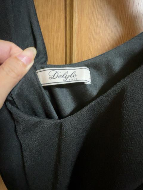 Delyle NOIR 巻きスカート風リボンワンピース < ブランド  Delyle NOIR 巻きスカート風リボンワンピース < ブランドの