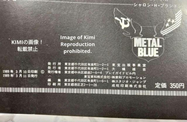 メタル ブルー Iron Eagle II 映画 パンフレット 本 1988 マーク ハンフリー、ルイス ゴセット ジュニア Ir < ホビー メタル ブルー Iron Eagle II 映画 パンフレット 本 1988 マーク ハンフリー、ルイス ゴセット ジュニア Ir < ホビーの
