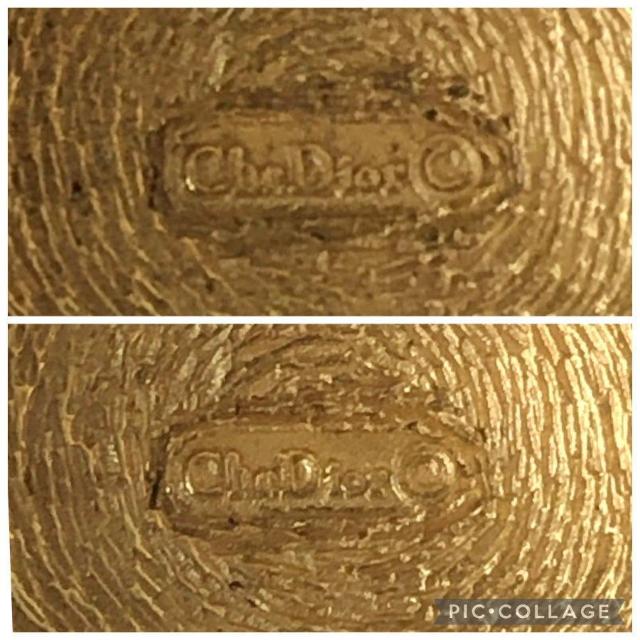 �y���A���i�zChristianDior �N���X�`�����f�B�I�[�� ���B���e�[�W �C�������O �h�[���^ �e�N�X�`���[�h���H ��U�� �� �u�����h�� 