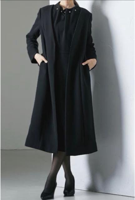 新品☆3L喪服礼服ロングジャケット黒ワンピーススーツ34000円を☆R235 < 女性ファッション 新品☆3L喪服礼服ロングジャケット黒ワンピーススーツ34000円を☆R235 < 女性ファッションの