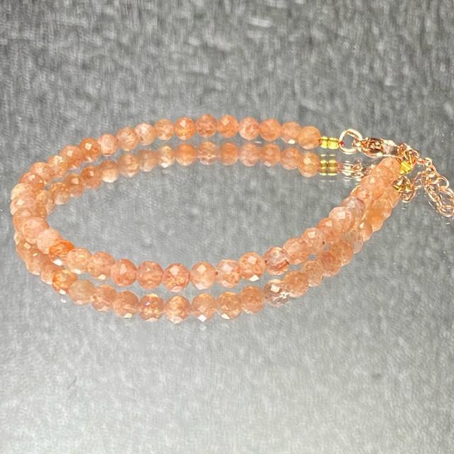 《bracelet》キラキラ アベンチュレッセンス マイカサンストーン < 女性アクセサリー/時計  《bracelet》キラキラ アベンチュレッセンス マイカサンストーン < 女性アクセサリー/時計の