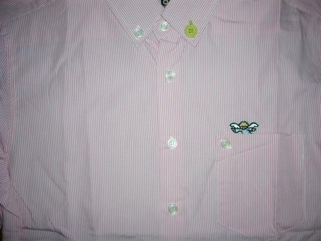 新品 FRAPBOIS フラボア ストライプ ラインシャツ 1 ピンク系 長袖 天使 美中古 < ブランド  新品 FRAPBOIS フラボア ストライプ ラインシャツ 1 ピンク系 長袖 天使 美中古 < ブランドの