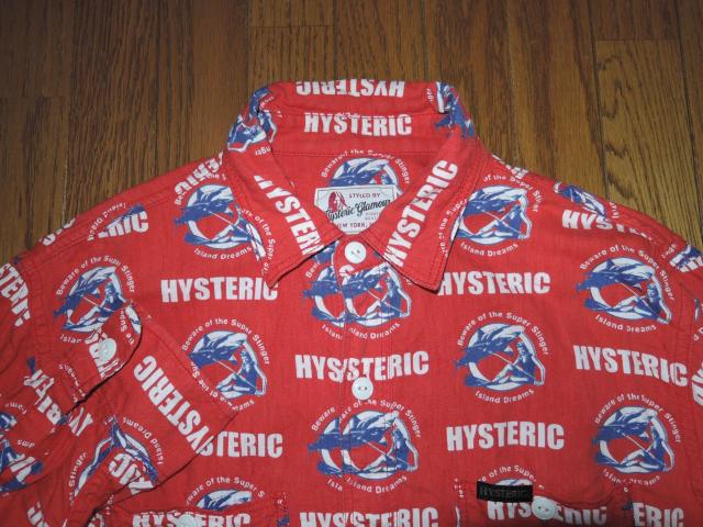 HYSTERIC GLAMOUR qXebNO}[ Vc M Ԍn  SEA K[ S LOGO  uh 