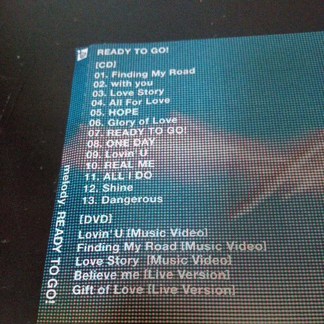 melody.wREADY TO GO!xCDDVD m-flo VERBAL  ^gObY 