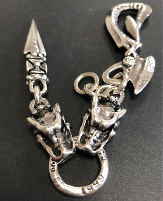 @K@TRAVIS WALKER gBX[J[@silver 925 L[`F[  uh 