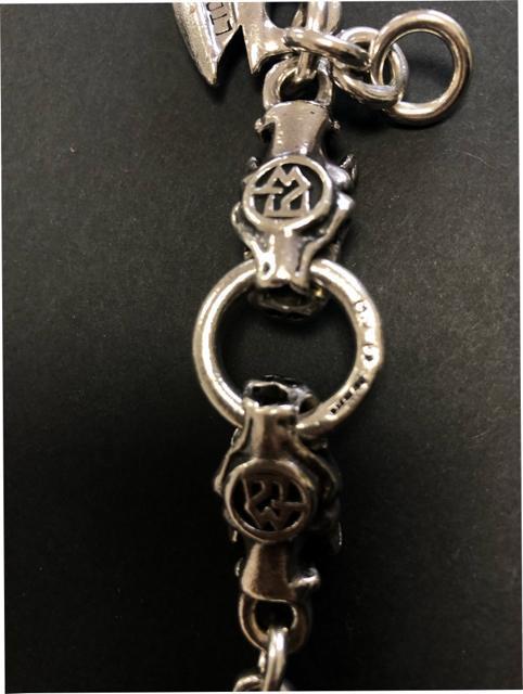 @K@TRAVIS WALKER gBX[J[@silver 925 L[`F[  uh 