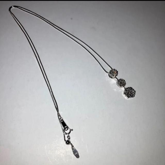 K18WG ダイヤモンドネックレス ホワイトゴールド ダイヤネックレス 18金 天然ダイヤモンド ペンダントトップ TRILOGY < 女性アクセサリー/時計 K18WG ダイヤモンドネックレス ホワイトゴールド ダイヤネックレス 18金 天然ダイヤモンド ペンダントトップ TRILOGY < 女性アクセサリー/時計の