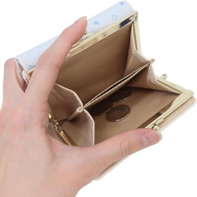 シナモロール 口金 がま口 三つ折り ウォレット 財布 シナモン サンリオ SR39-2 < 女性ファッション シナモロール 口金 がま口 三つ折り ウォレット 財布 シナモン サンリオ SR39-2 < 女性ファッションの