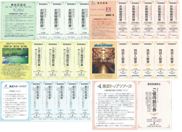 東武AA☆東武百貨店 コンビニ 日光アステリア 東武百貨店 スポーツクラブ ツアー 東武鉄道 株主優待券 < ホビー 東武AA☆東武百貨店 コンビニ 日光アステリア 東武百貨店 スポーツクラブ ツアー 東武鉄道 株主優待券 < ホビーの