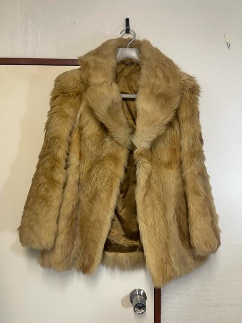 毛皮 コート ブラウン アウター FOX < 女性ファッション 毛皮 コート ブラウン アウター FOX < 女性ファッションの