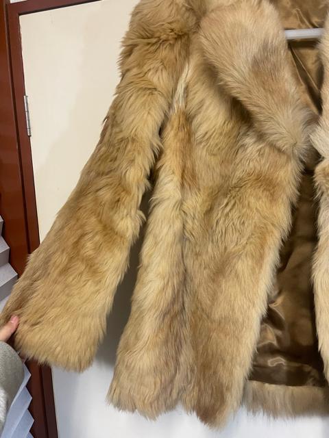 毛皮 コート ブラウン アウター FOX < 女性ファッション 毛皮 コート ブラウン アウター FOX < 女性ファッションの