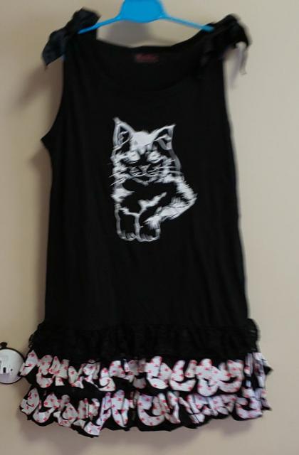 ☆ネコちゃんのミニワンピース < 女性ファッション ☆ネコちゃんのミニワンピース < 女性ファッションの