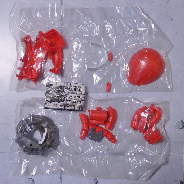 □ザクヘッド シャア専用カラー ボディ&ノーズユニットA < アニメ/コミック/キャラクター  □ザクヘッド シャア専用カラー ボディ&ノーズユニットA  < アニメ/コミック/キャラクターの