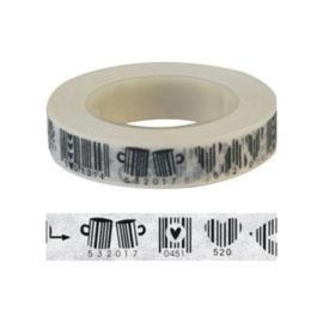台湾製 Funtape バーコード マスキングテープ < インテリア/ライフ  台湾製 Funtape バーコード マスキングテープ  < インテリア/ライフの