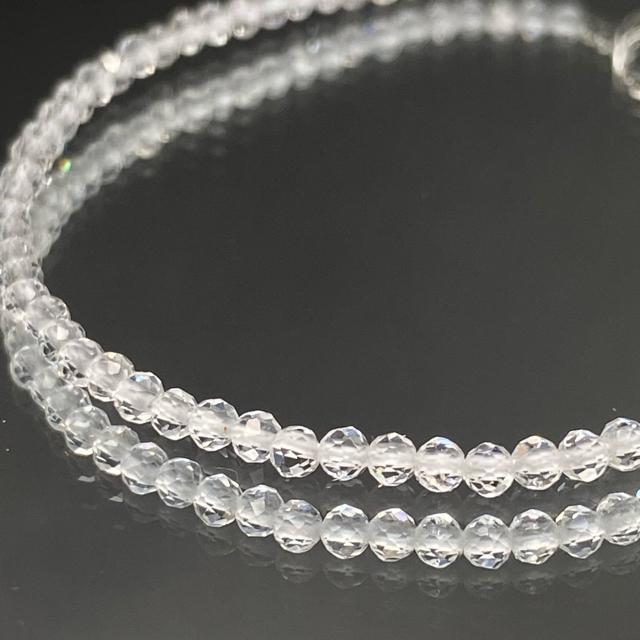 《bracelet》高品質天然水晶 キラキラ多面カット アジャスター付き < 男性アクセサリー/時計  《bracelet》高品質天然水晶 キラキラ多面カット アジャスター付き < 男性アクセサリー/時計の