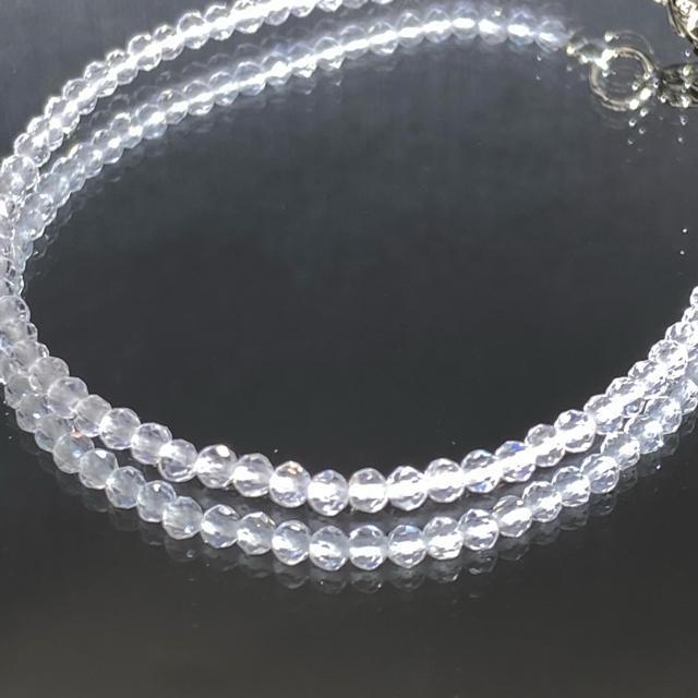《bracelet》高品質天然水晶 キラキラ多面カット アジャスター付き < 男性アクセサリー/時計  《bracelet》高品質天然水晶 キラキラ多面カット アジャスター付き < 男性アクセサリー/時計の
