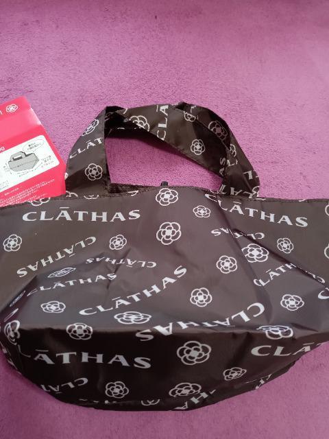 新品 CLATHAS クレイサス エコバッグ カメリア A < ブランド  新品 CLATHAS クレイサス エコバッグ カメリア A < ブランドの