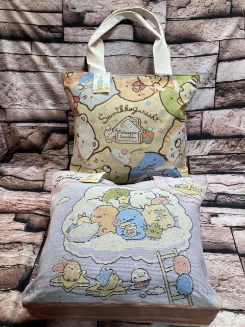 人気の【すみっコぐらし】やさしい風合いで大人も使える!ゴブラン織りワイドトートバッグ(2柄から)1個1,848円が < 女性ファッション  人気の【すみっコぐらし】やさしい風合いで大人も使える!ゴブラン織りワイドトートバッグ(2柄から)1個1,848円が < 女性ファッションの