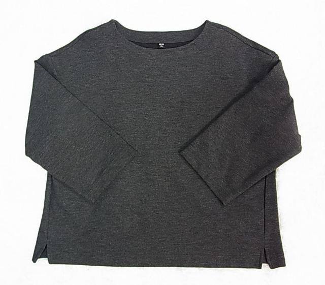 500�~�X�^�����K���iUNIQLO�@���j�N���@�v���I�[�o�[�i7�����j�O���[�@XL