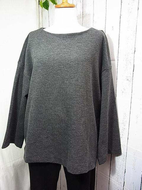 500�~�X�^�����K���iUNIQLO�@���j�N���@�v���I�[�o�[�i7�����j�O���[�@XL