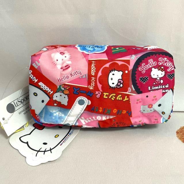★新品未使用★LeSportsac レスポートサック ハローキティー ピンク  化粧ポーチ ポーチ 6511 送料無料 < 女性ファッション  ★新品未使用★LeSportsac レスポートサック ハローキティー ピンク  化粧ポーチ ポーチ 6511 送料無料 < 女性ファッションの