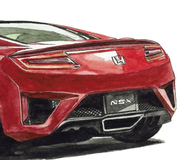 NC-209 ホンダNSX限定版画 直筆サイン額装済 < 自動車/バイク NC-209 ホンダNSX限定版画 直筆サイン額装済 < 自動車/バイク