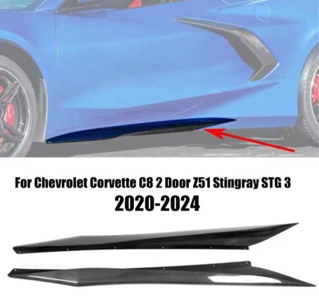 希少■シボレー コルベット C8 サイドスカート サイドディフューザー ボルトオン Chevrolet Corvette C8 < 自動車/バイク 希少■シボレー コルベット C8 サイドスカート サイドディフューザー ボルトオン Chevrolet Corvette C8 < 自動車/バイク